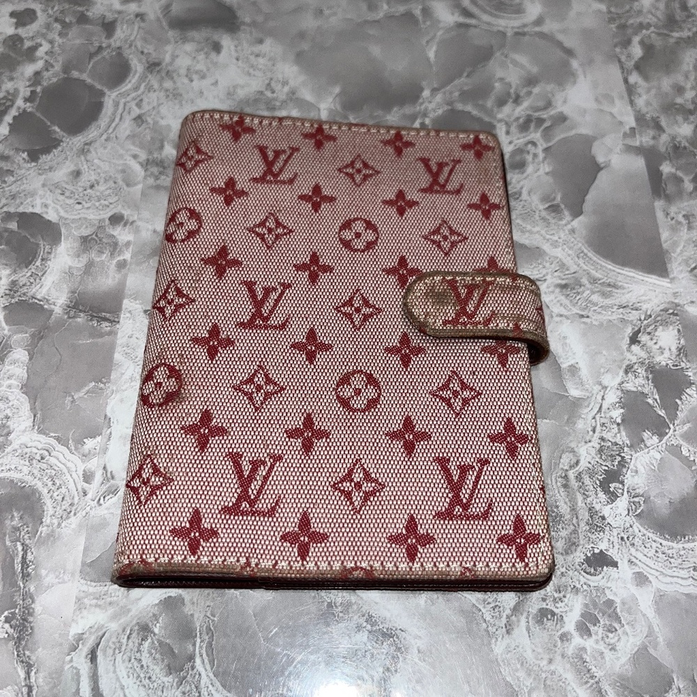 Louis Vuitton cherry monogram agenda cover